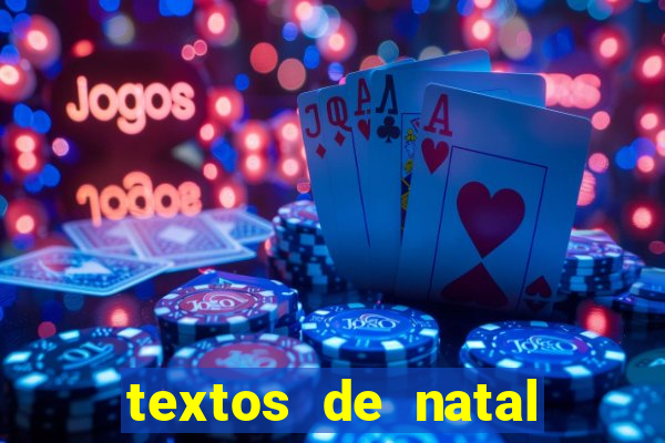 textos de natal para imprimir